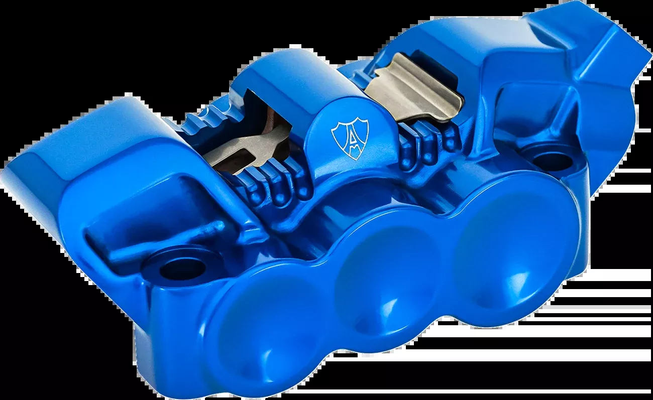 ARLEN NESS Monoblock Radial Brake Caliper - 100 mm - Left - Blue - 320-137
