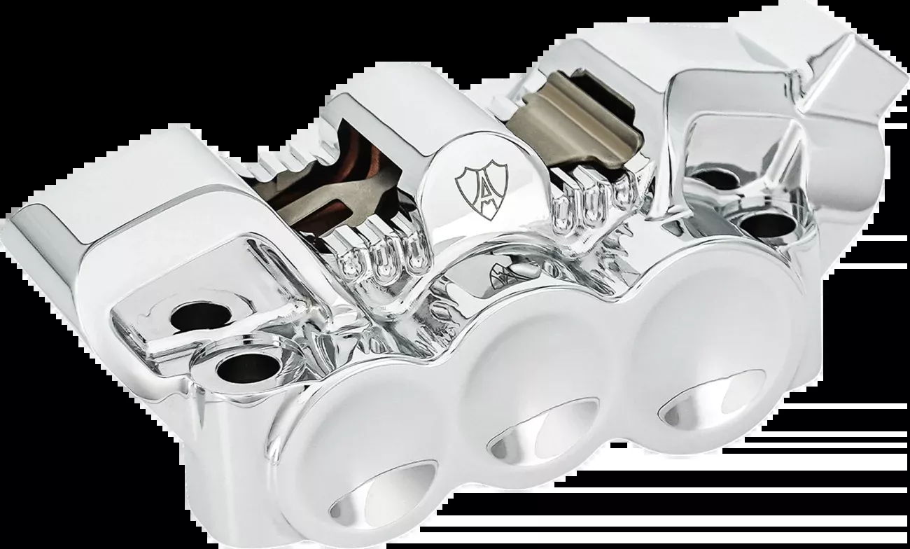 ARLEN NESS Monoblock Radial Brake Caliper - 100 mm - Right - Chrome - 320-133