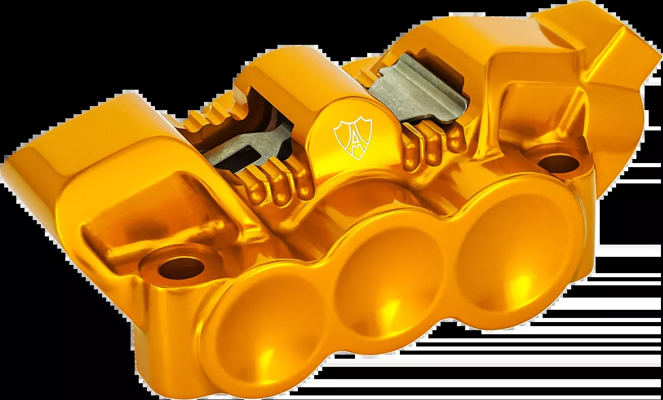 ARLEN NESS Monoblock Radial Brake Caliper - 100 mm - Right - Gold - 320-138