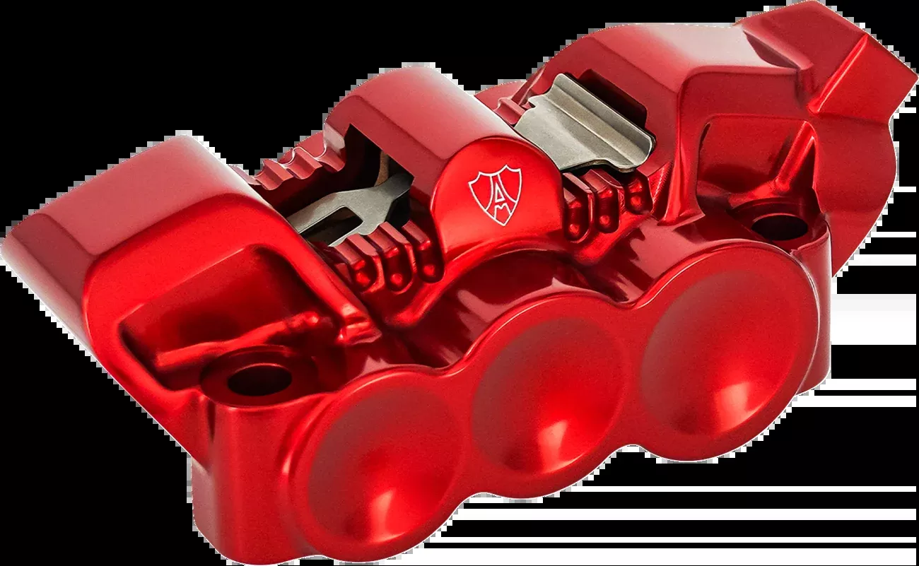 ARLEN NESS Monoblock Radial Brake Caliper - 100 mm - Right - Red - 320-139