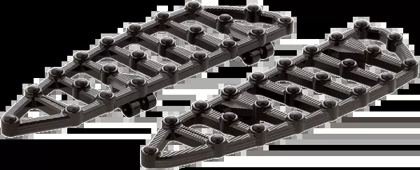 Arlen NESS MX Driver Floorboards - Black