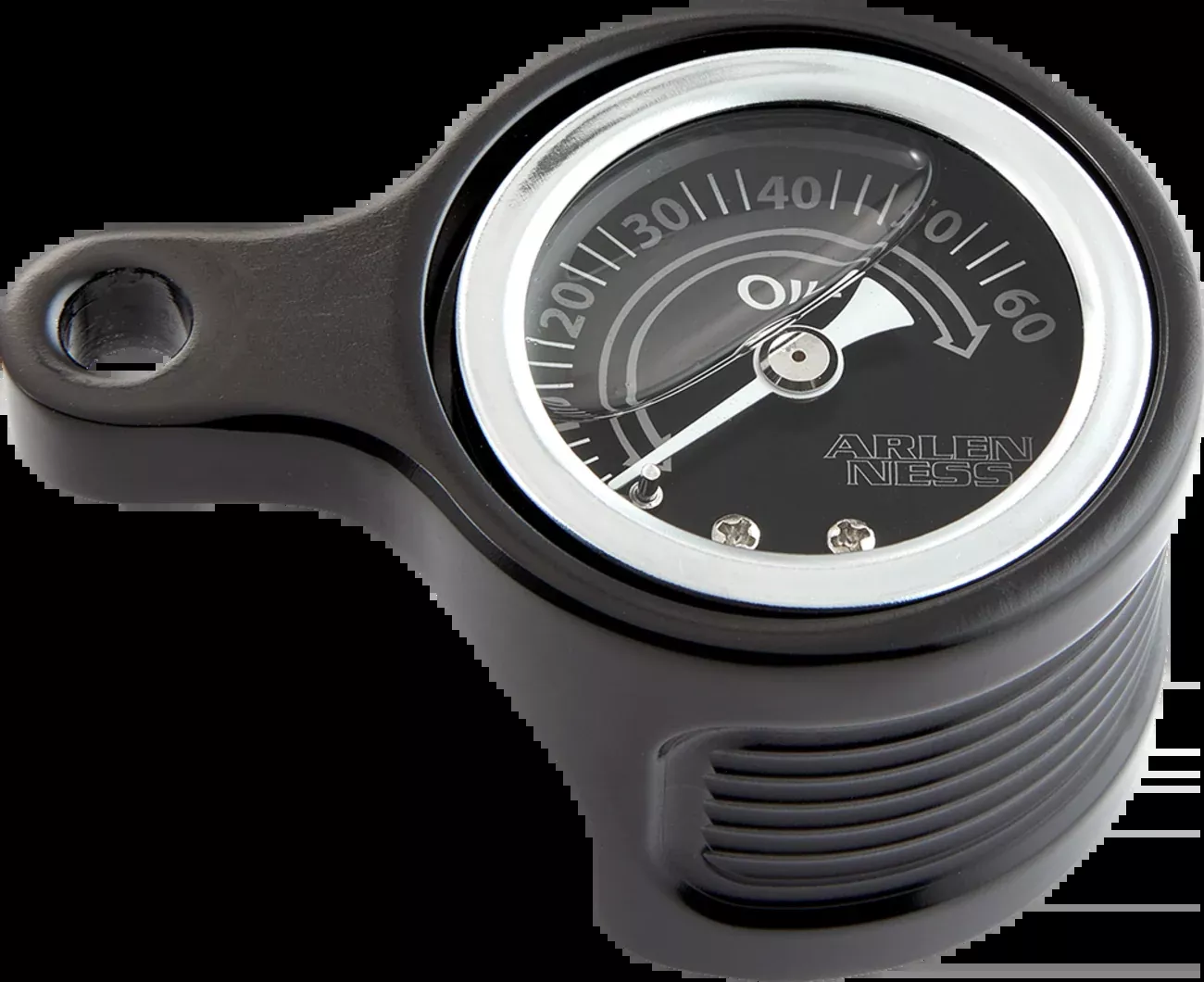 ARLEN NESS Oil Pressure Gauge - Method - Black - HD '99-'17 - 610-103