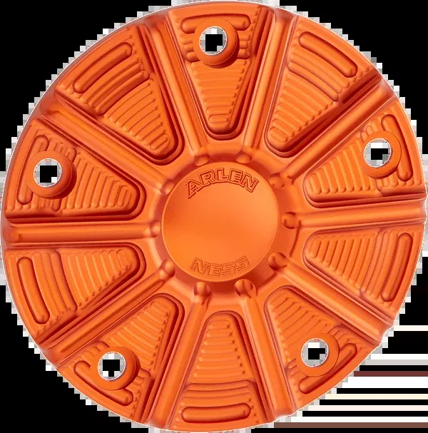 Arlen NESS Points Cover - Orange - Twin Cam