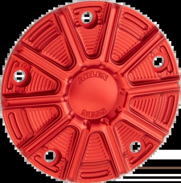 Arlen NESS Points Cover - Red - Twin Cam