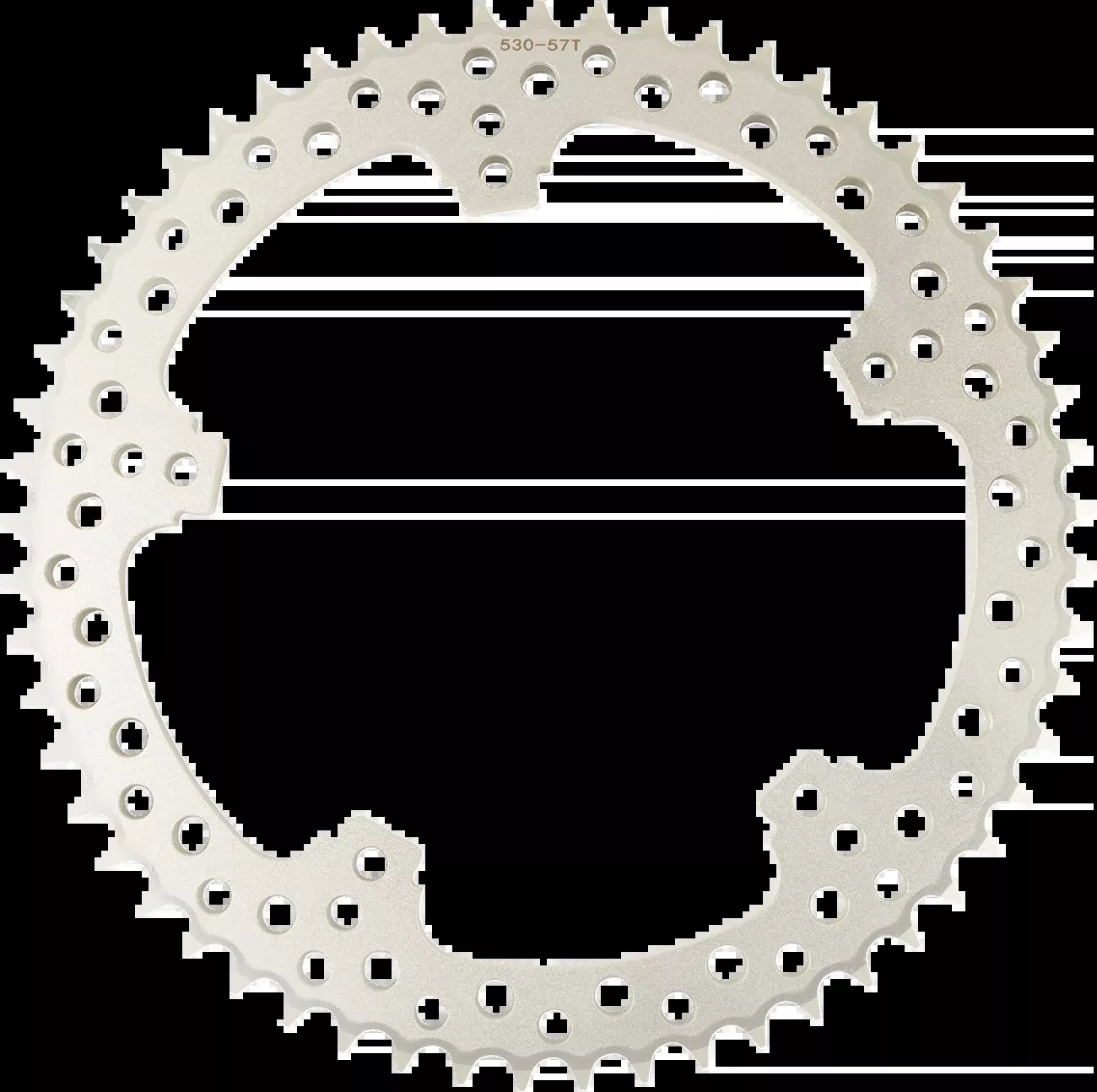 ARLEN NESS Rear Sprocket - Jagged - 57 Tooth - FLT/FLH - 300-201