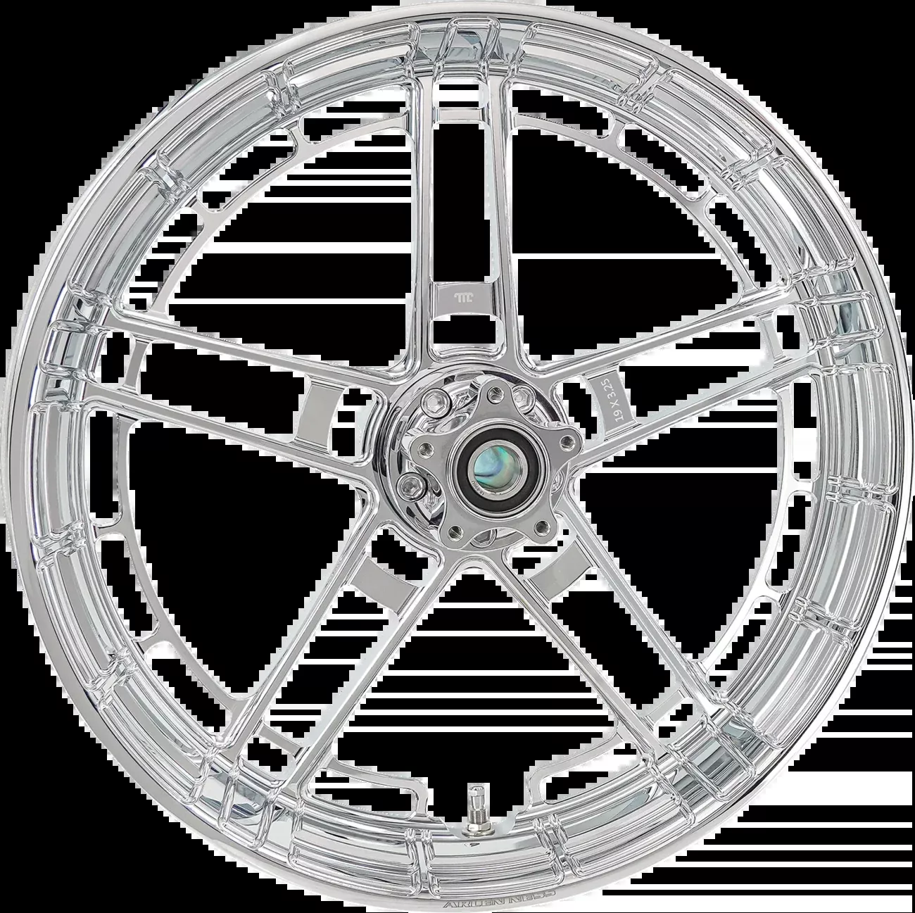ARLEN NESS Rim - Flatline - Front - Chrome - 19x3.25 - 330-043