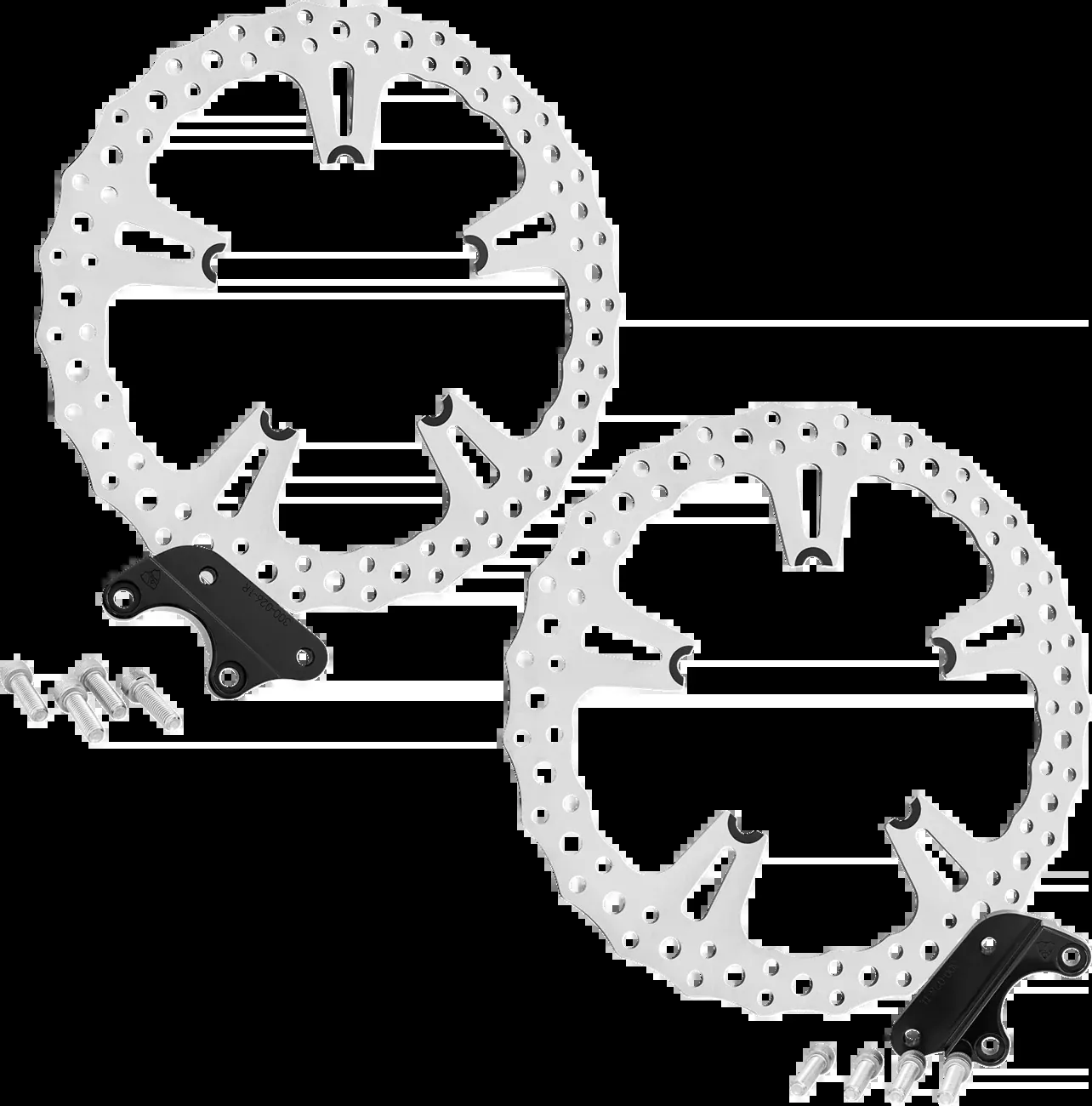 ARLEN NESS Rotor Kit - Jagged - Left and Right Front - 15" - 300-096