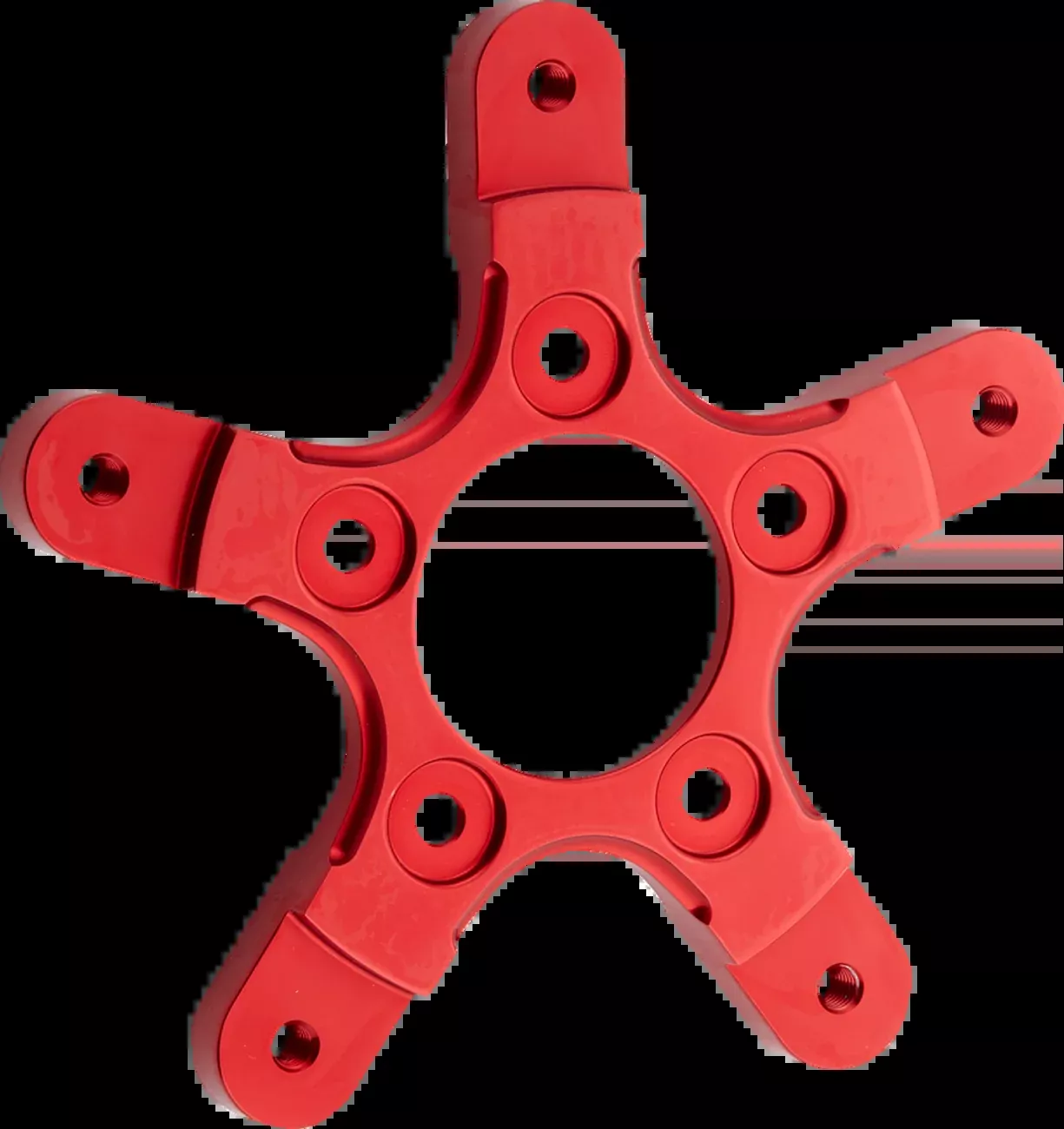 ARLEN NESS Rotor Mount - Ness Wheel - Red 33-106