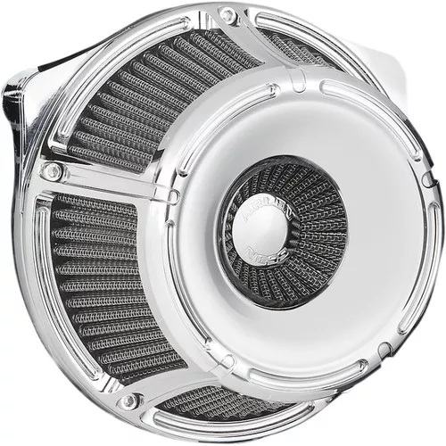 Arlen Ness Slot Track Inverted Air Cleaner for 2017-2023 Harley M8 - Chrome