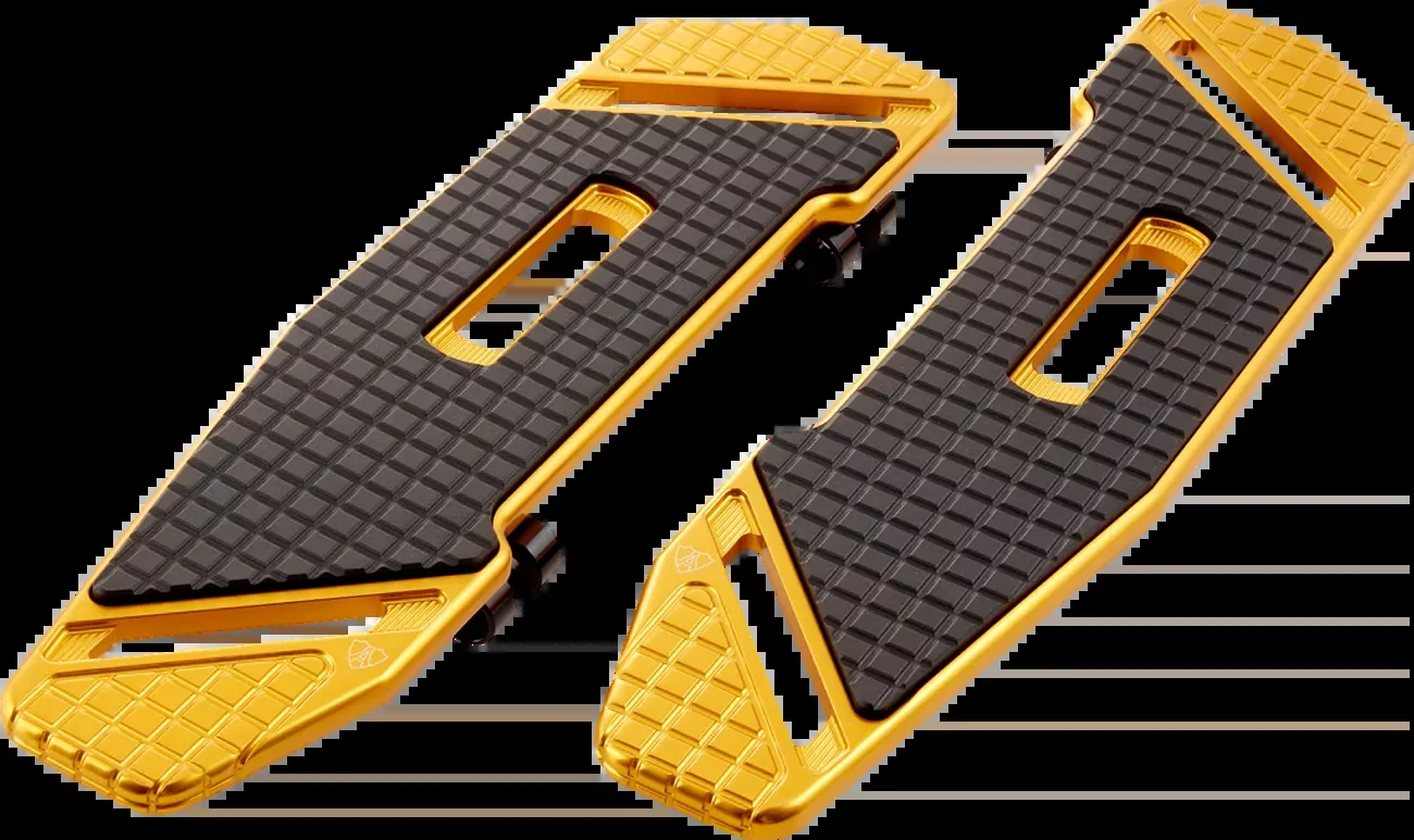 ARLEN NESS SpeedLiner Floorboards - Driver - Gold - 410-035