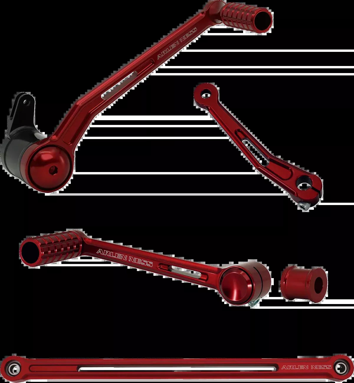 ARLEN NESS SpeedLiner Foot Control Kit - Solo - Red - 420-135