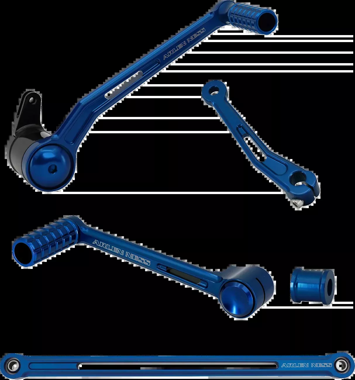 ARLEN NESS SpeedLiner Foot Control Kit w/ Heel/Toe Shifter - Blue - 420-132