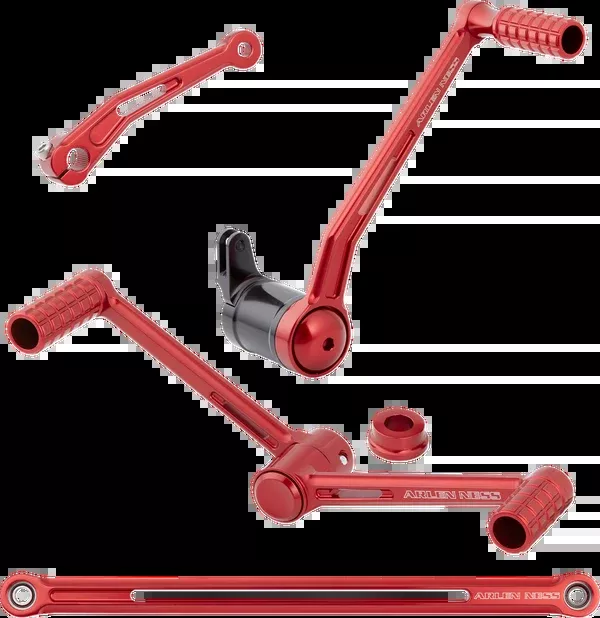 Arlen NESS SpeedLiner Foot Control Kit W/ Heel/Toe Shifter – Red