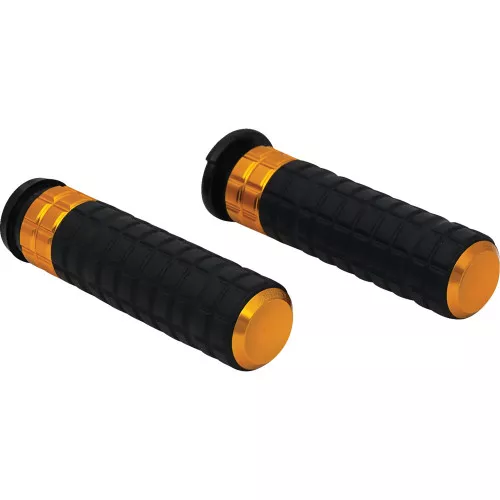 Arlen Ness SpeedLiner Grips for Harley - Gold