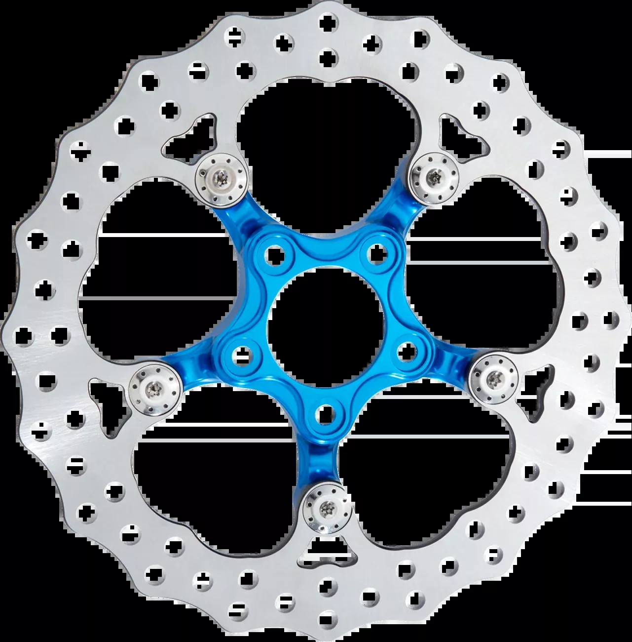 ARLEN NESS Spider Rotor - 11.8" - Blue - 300-063