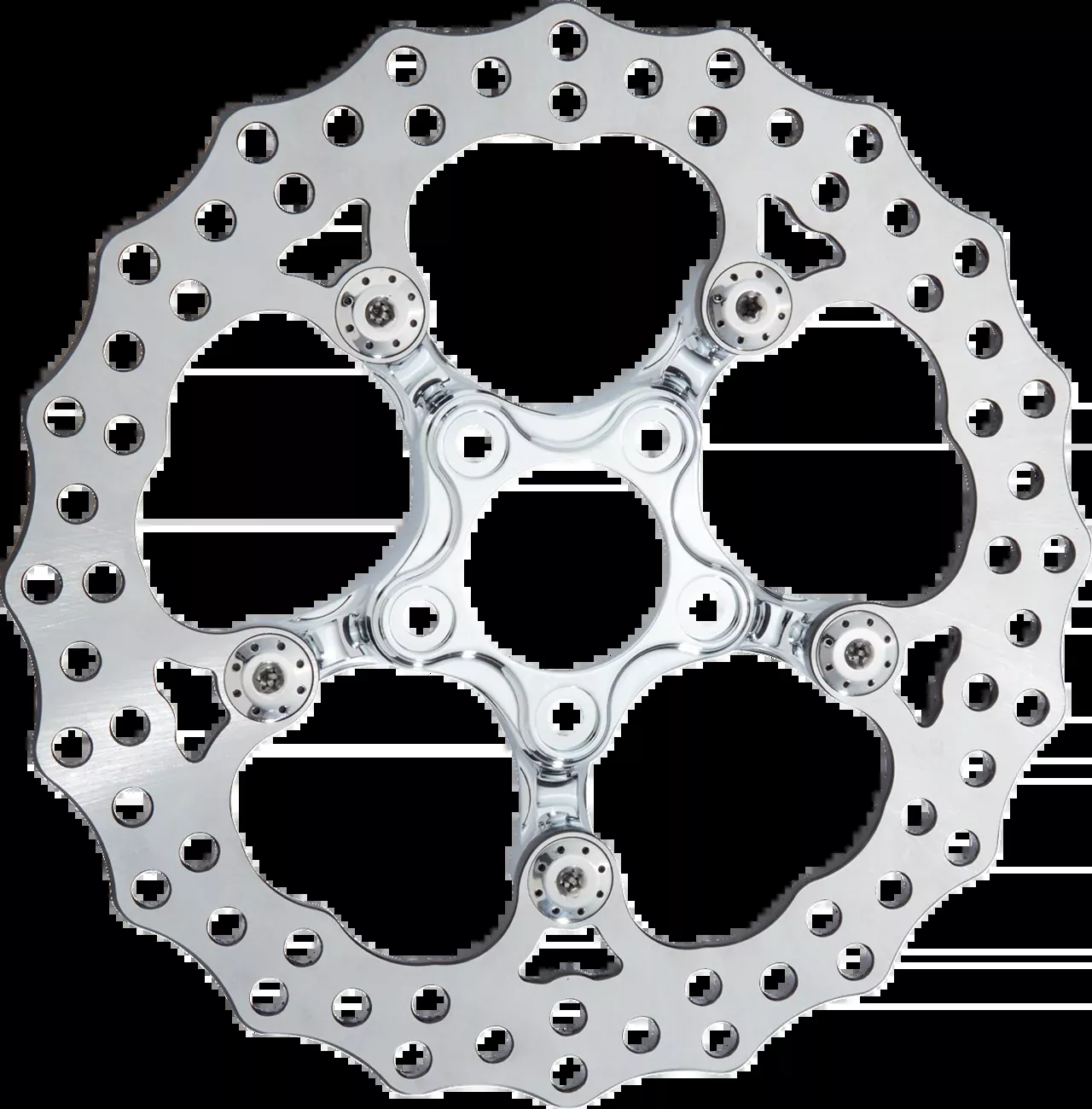 ARLEN NESS Spider Rotor - 11.8" - Chrome - 300-074