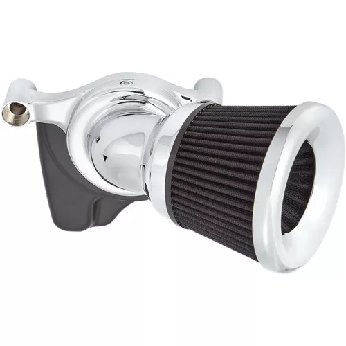 Arlen Ness Velocity 65° Air Cleaner Kit for 2017-2023 Harley M8 - Chrome