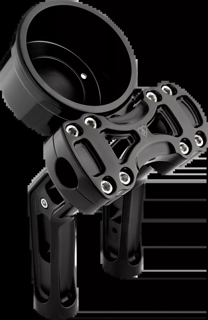 ARLEN NESS Wayback Risers - Method - 7" - 4" Round Gauge - Black - 520-072