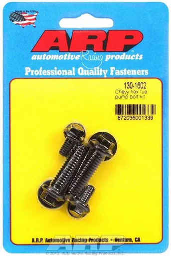 ARP Chevy Fuel Pump Bolt Kit - 6pt. 130-1602