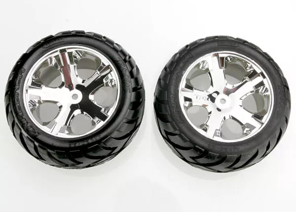 Assembled Anaconda Tires on All-Star Chrome Wheels (2)