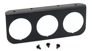 Autometer 3-Hole Aluminum Panel 2238