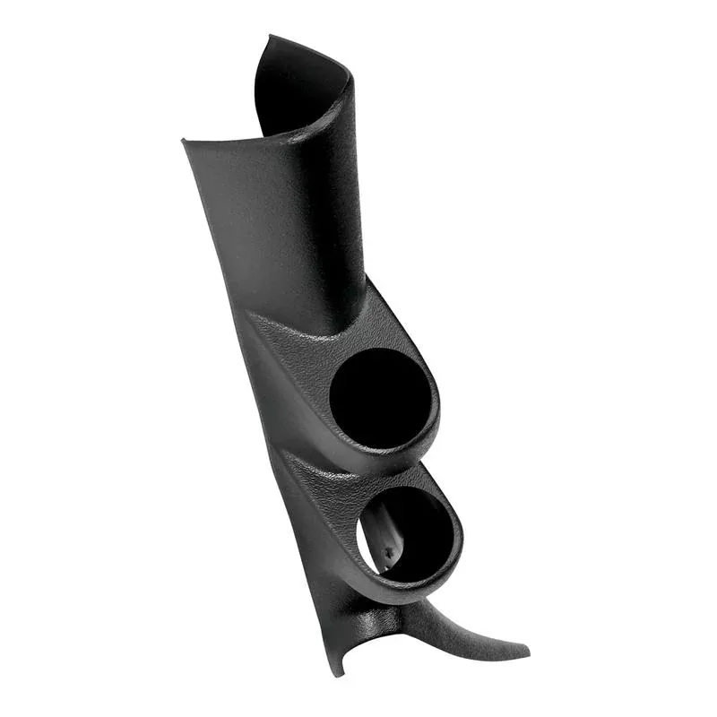 Autometer 99-06 GMC Sierra/Dmax (w/o speaker) Dual Pillar – Black