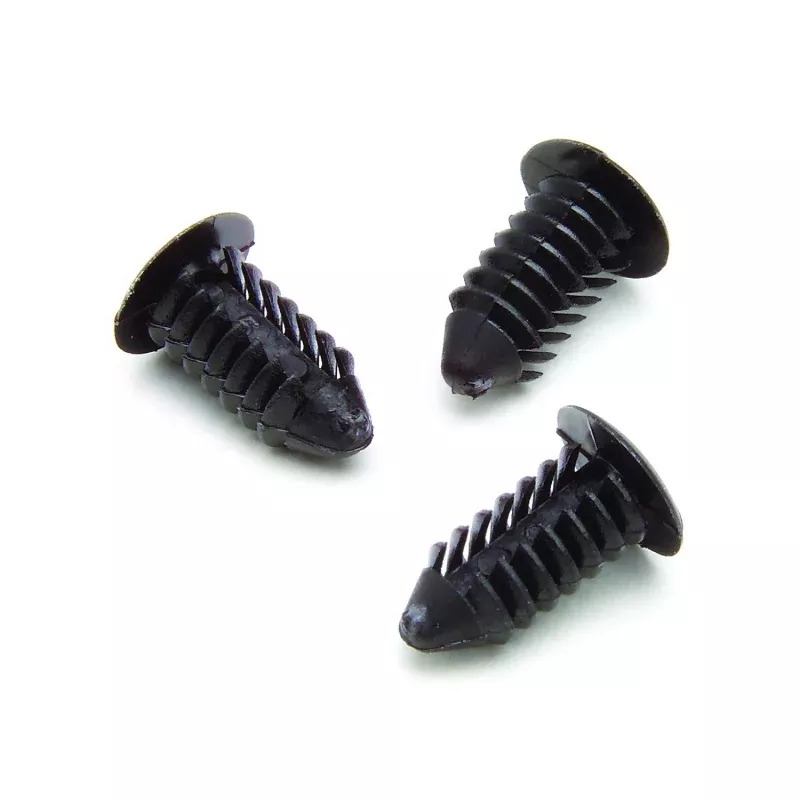 Autometer Gauge Work Pods & Pillars Ratchet Fasteners — 10 Pack