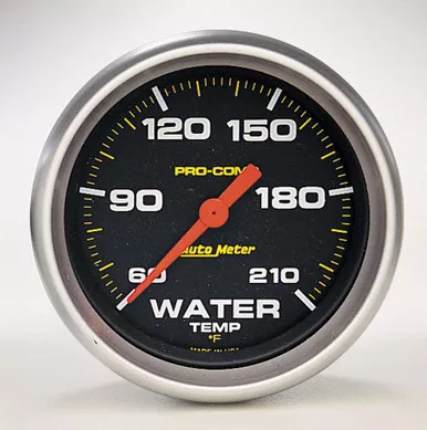 Autometer Pro Comp 2-5/8in Water Temp 60-210 Mech. 5469