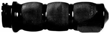Avon Grips AIR-90-AN-B-FL Black Anodized Air Cushion Grips fits 1981-2011 Models
