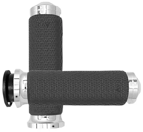 Avon Memory Foam Chrome 1" Grips (IN-TO-MF-63A-CH)