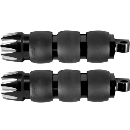 Avon Velvet Air Cushioned Excalibur Foot Pegs for Harley