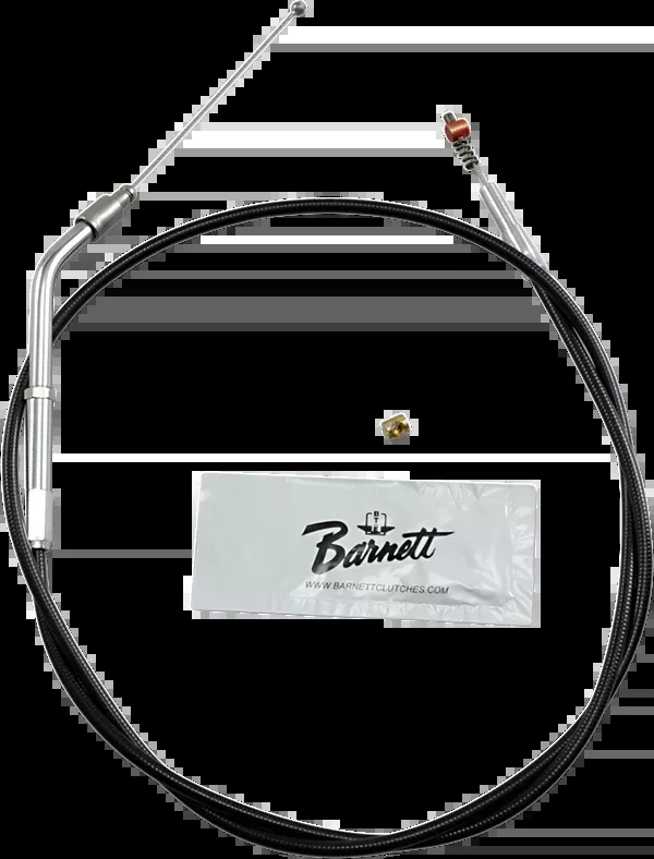 Barnett Black Vinyl Idle Cable - +6" Size - 37-1/2" Length