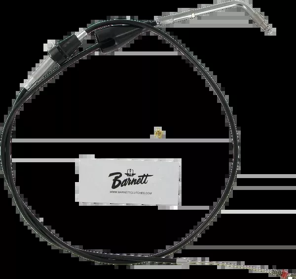 Barnett Black Vinyl Idle Cable – +6″ Size – 45-1/2″ Length