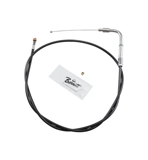 Barnett Black Vinyl Throttle Push/Idle Cable Stock +6" (101304001506)