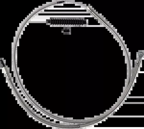 Barnett High-Efficiency Stainless Steel Clutch Cable For Harley-Davidson – +6″ – ’18-’23 Softail