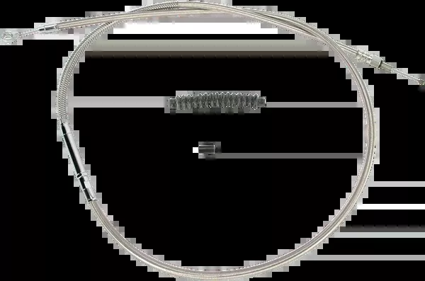Barnett High-Efficiency Stainless Steel Clutch Cable For Harley-Davidson – +8″ – ’89-’06 Touring