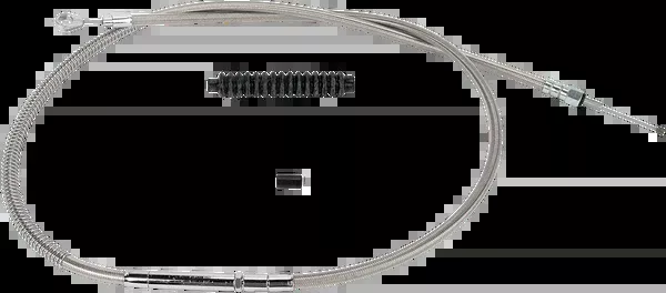 Barnett High-Efficiency Stainless Steel Clutch Cable For Harley-Davidson – Standard – ’87-’99