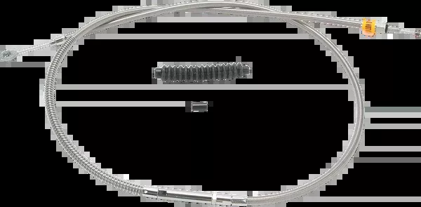 Barnett High-Efficiency Stainless Steel Clutch Cable For Harley-Davidson – Standard – ’93-’03 Dyna