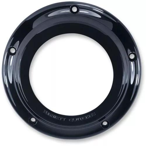 Barnett Scorpion Series Clear Derby Cover for 2016-2023 Harley Touring - Black