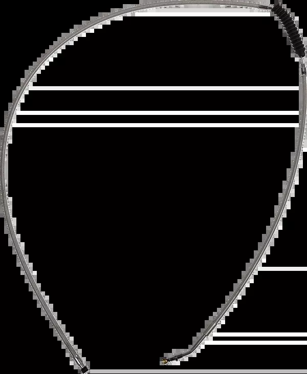 Barnett Stainless Steel Clutch Cable For Indian – +6″ – Touring