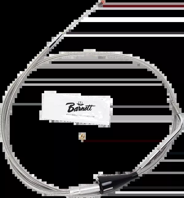 Barnett Stainless Steel Idle Cable – +6″ – ’02-’07 Touring