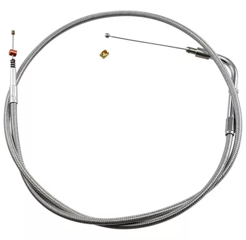 Barnett Stainless Steel Throttle Push/Idle Cable Stock +6" (102304001206)