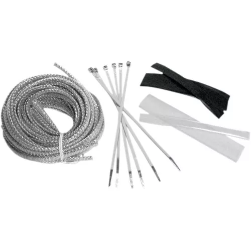 Baron Chrome Cable, Hose & Wire Dress-Up Kit (BA-8200M)