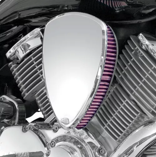 Baron Chrome Smooth Big Air Cleaner Kit (BA-2020-00)