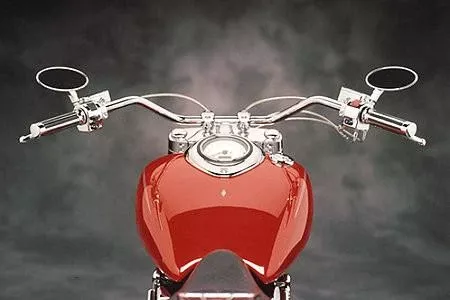 Baron Custom Star Bar Handlebar for Metric Cruisers (Click for fitment) Chrome