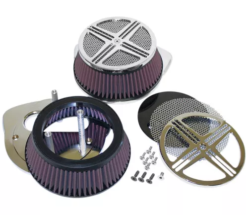 Baron XXX Chrome Big Air Filter Intake Kit (BA-2381-00)
