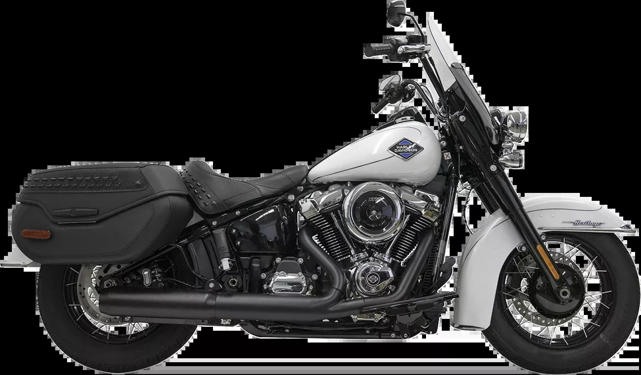 Bassani 4" Black Slip On Muffler fits 2025 Harley Softail FLHC FXBB FXLRST