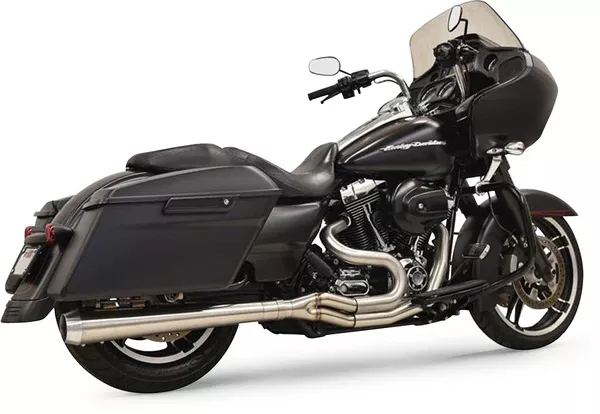 Bassani Xhaust 2:1 Exhaust – Stainless Steel – Megaphone
