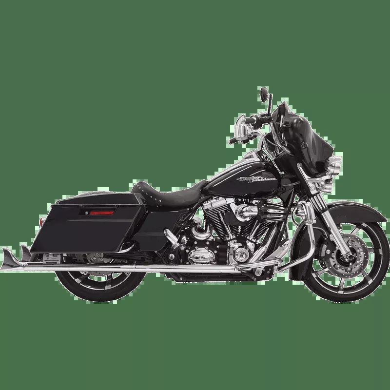 Bassani Xhaust 95-16 FLH/FLT 36″ Fishtail SO CH*2 No Baffle
