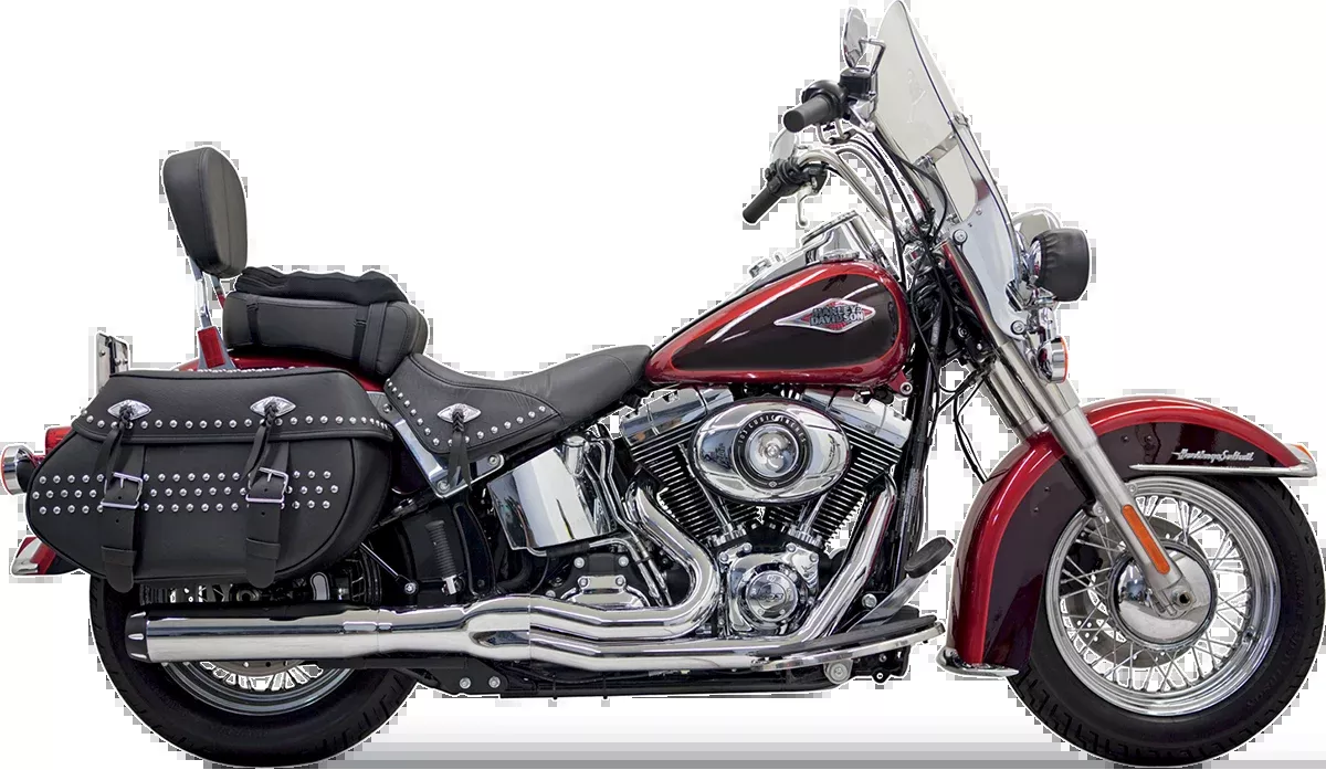 Bassani Xhaust B1 2:1 Exhaust - Chrome - 1S18R